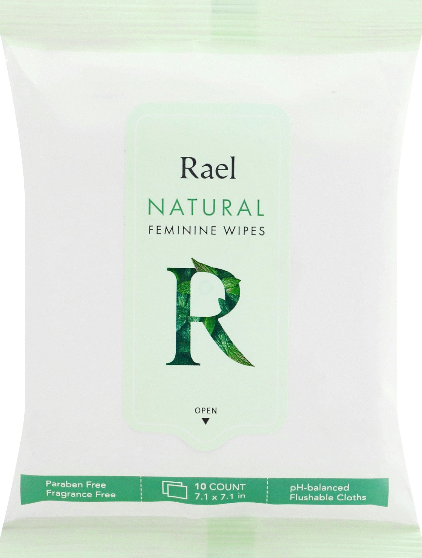 Rael Wipes Feminine Cleansing 10 Ea