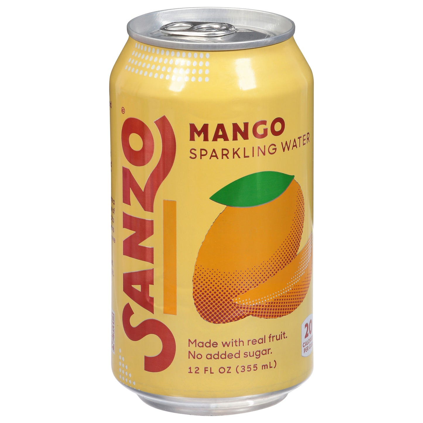 Sanzo Water Sparkling Mango 12 Fl Oz (Pack of 12)