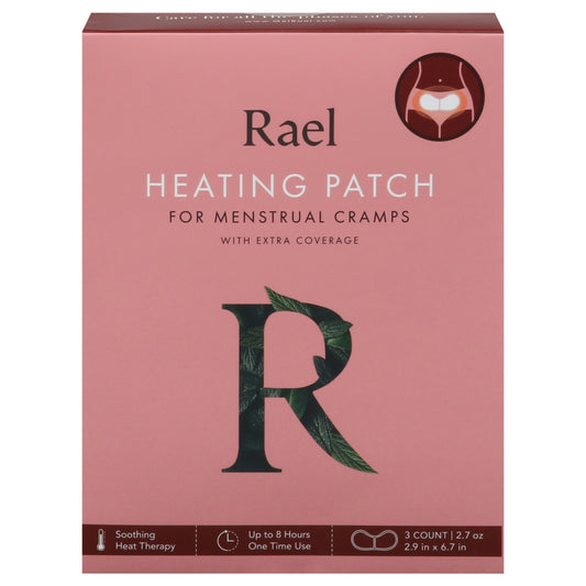 Rael Heating Patch Extra Coverage 3 count