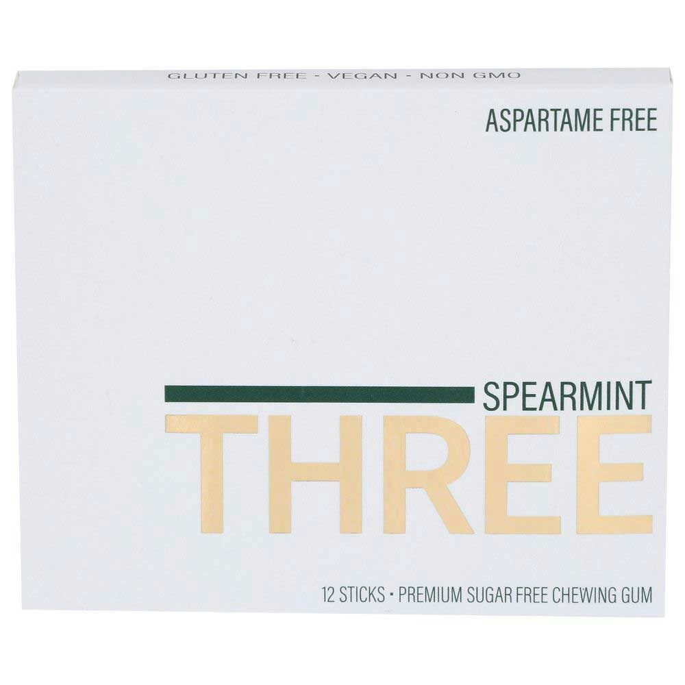 Pur Gum Spearmint 12 Pc (Pack of 10)