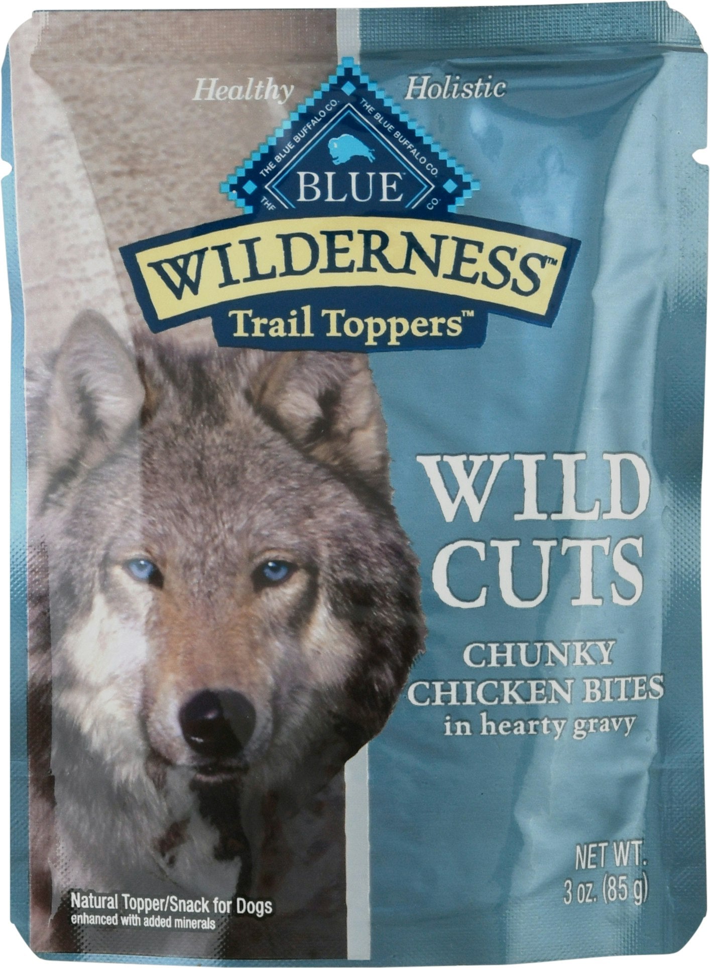 Blue Buffalo Food Dog Chunky Chicken Bites 3 Oz Pack of 24