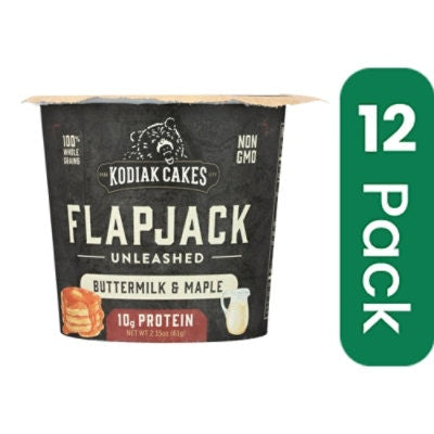 Kodiak Cakes - Flapjack On The Go - Buttermilk Maple 2.15 oz (Pack of 12)