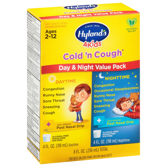 Hyland Cough Cold Dual Pack Kids 8 Oz