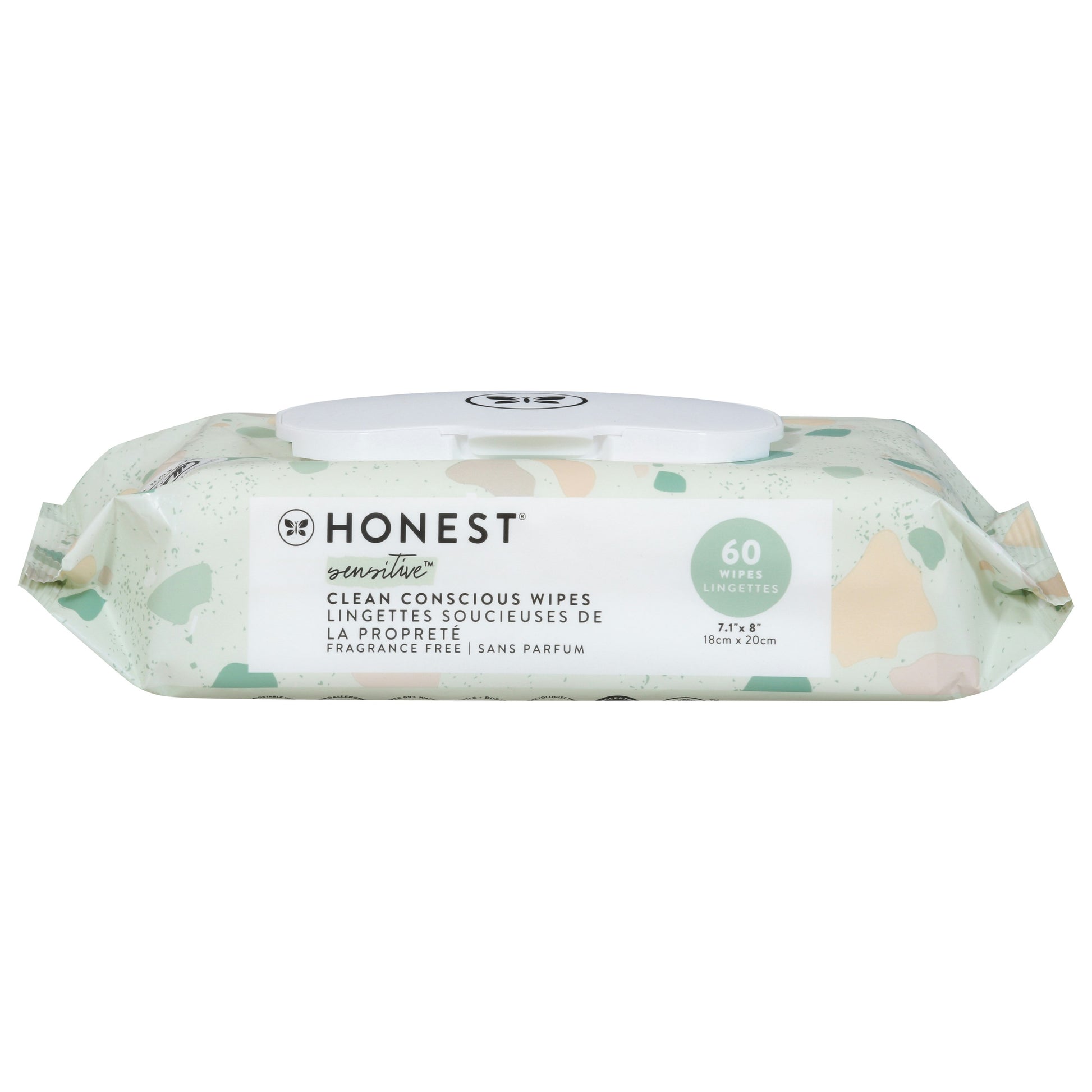 The Honest Company Wipes Geo Mood 60 each (Pack of 12)