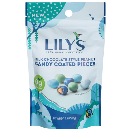 Lilys Sweets Candy Milk Chocolate Peanuts Candy 3.5 Oz (Pack of 10)