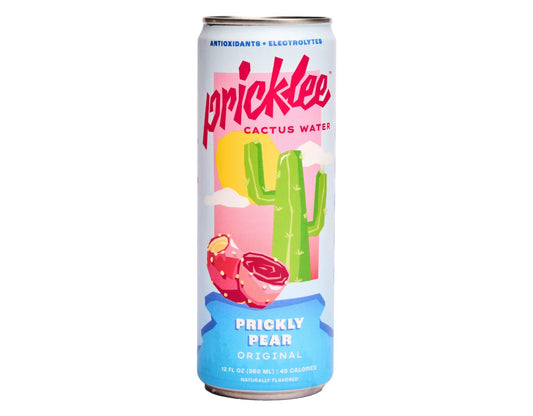 Pricklee Water Cactus Prickly Pear 12 Fl Oz (Pack of 12)