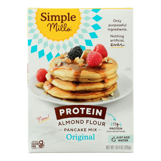 Simple Mills - Pancake Mix Original Protein Almond Flour 10.4 oz (Pack of 6)