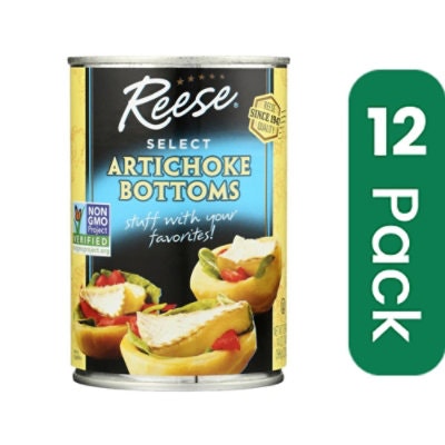 Reese Artichoke Bottoms 14 oz (Pack of 12)