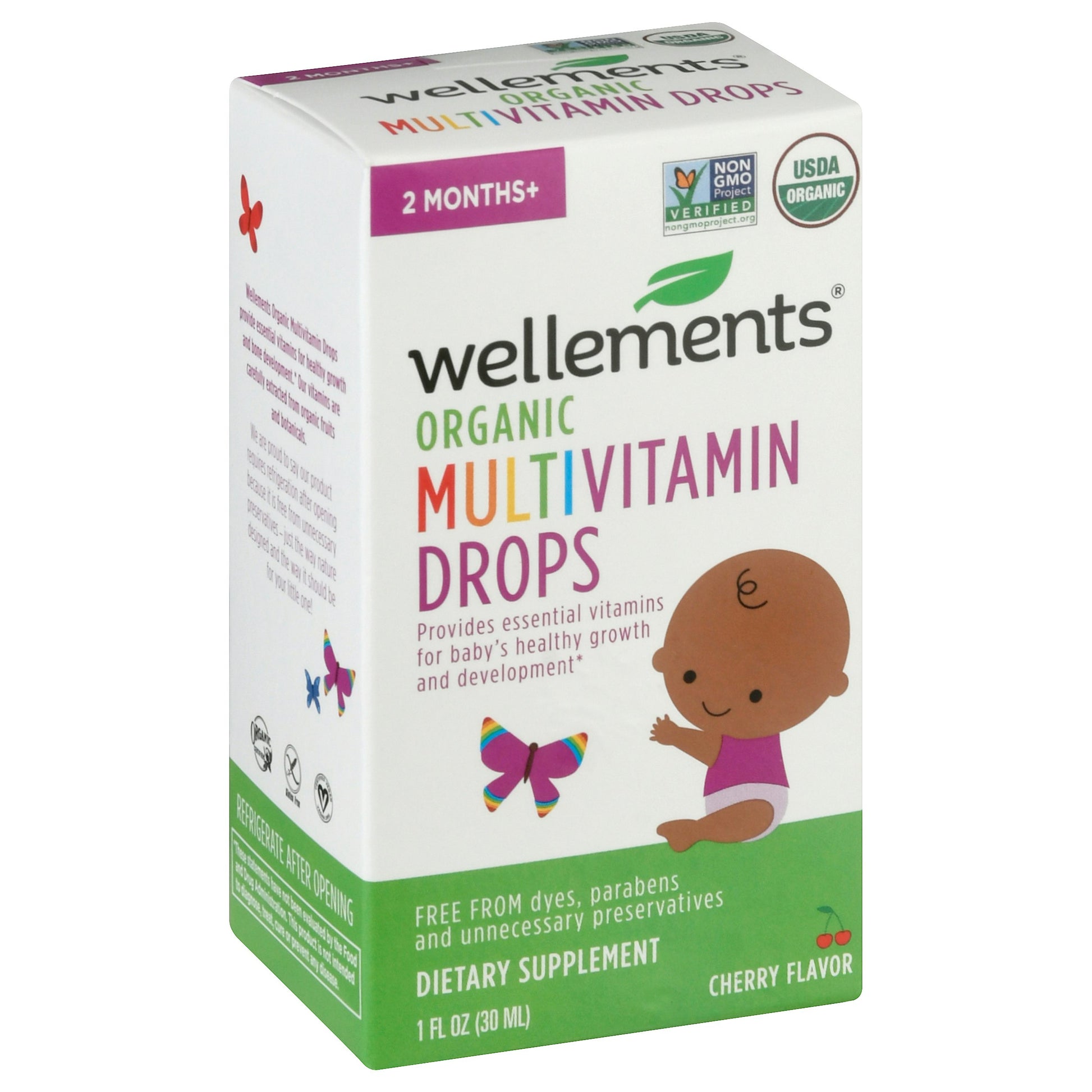 Wellements Baby Multivitamin Drop 1 Fl oz (Pack of 3)