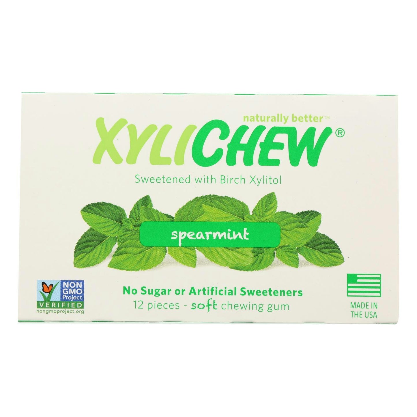 Xylichew - Spearmint Gum - 12 pc (Pack of 24)