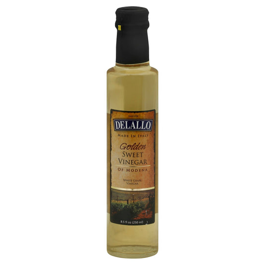 Delallo Vinegar Golden Sweet 8.5 oz (Pack Of 6)