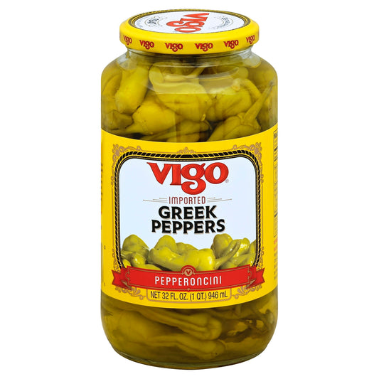 Vigo Pepper Greek 32 oz (Pack of 6)