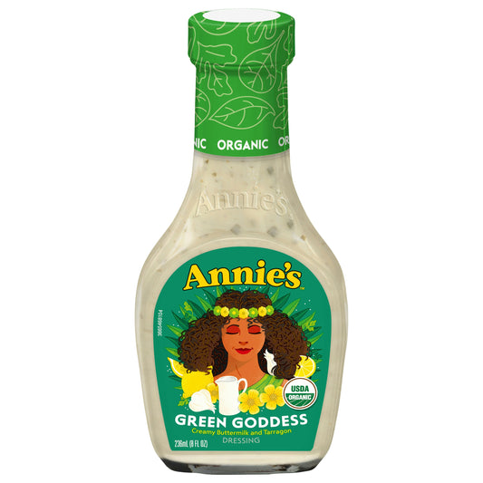 Annies Homegrown Dressing Green Goddess 8 oz (Pack of 6)