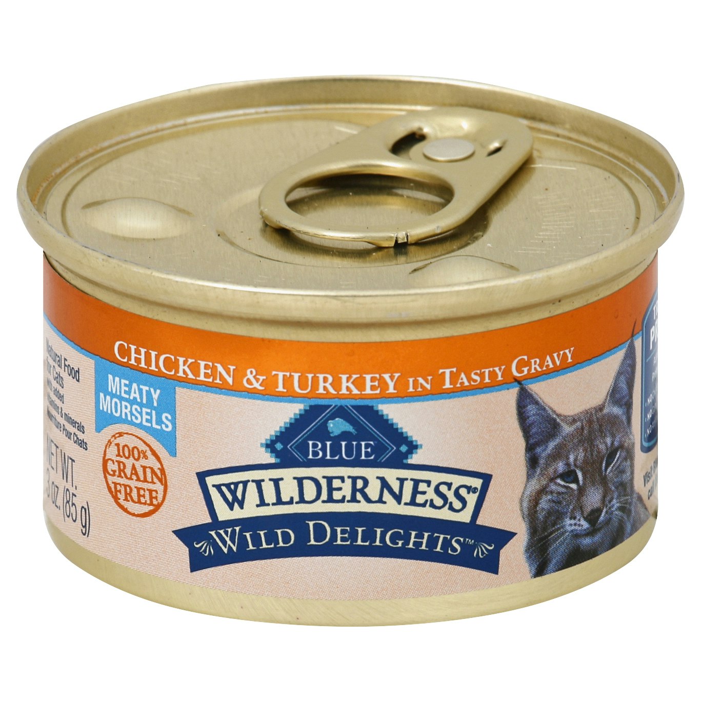 Blue Buffalo Cat Food Chicken Turkey Adult 3 Oz Pack of 24