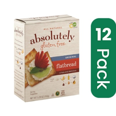 Absolutely Flatbread Gluten Free Original Box - 5.29 oz (Pack of 12)