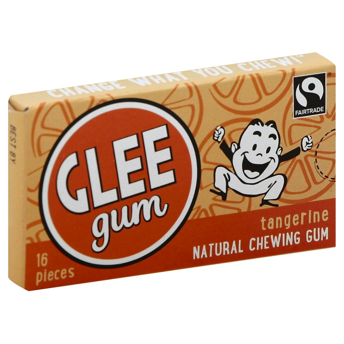 Glee Gum Gum Tangerine 16 Pc Pack of 12