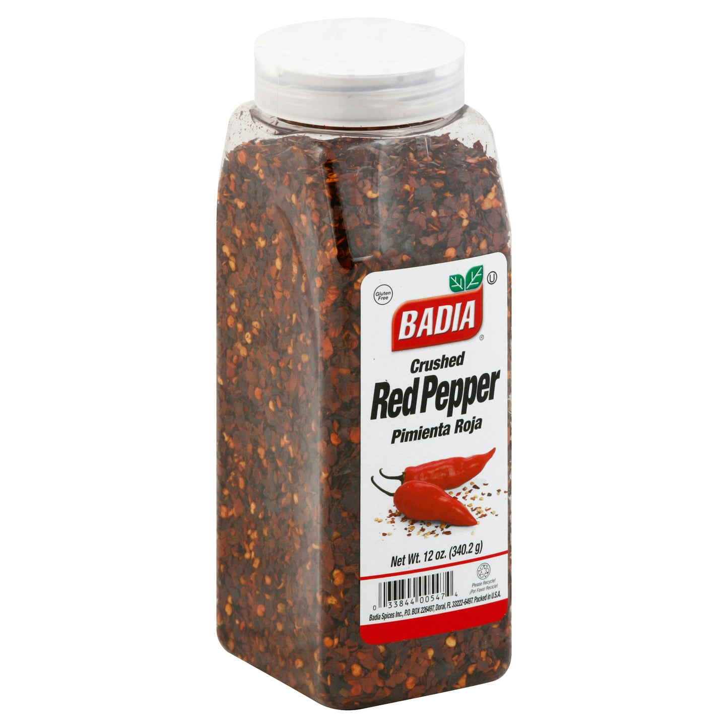 Badia Crushed Red Pepper - 12 Ounce (Pack of 6)