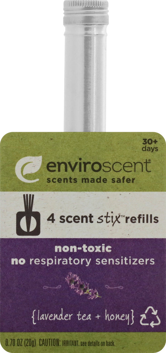 Enviroscent Scent Sticks Refill Lavender 0.7 Oz (Pack of 8)