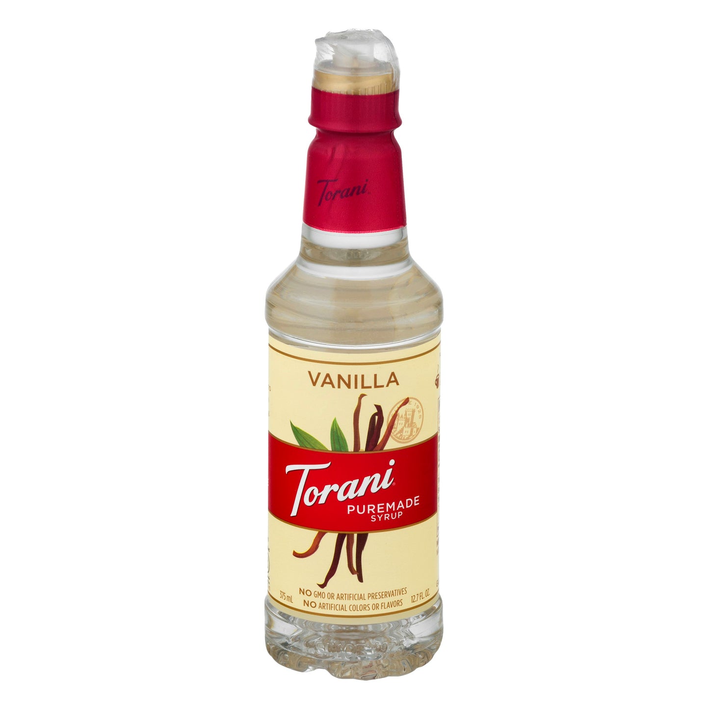 Torani Syrup Vanilla Puremade 375 Ml (Pack of 4)