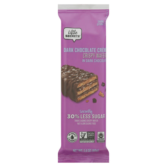 Little Secrets Llc Wafer Dark Chocolate Sea Salt 1.4 Oz Pack of 12