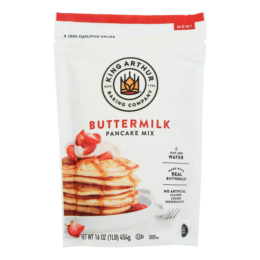 King Arthur Baking Company - Mix Butter Milk Pancake 16 oz (Pack of 6)