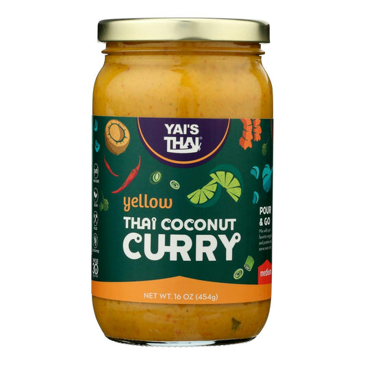 Yais Thai Curry Coconut Thai - 16 oz (Pack of 6)