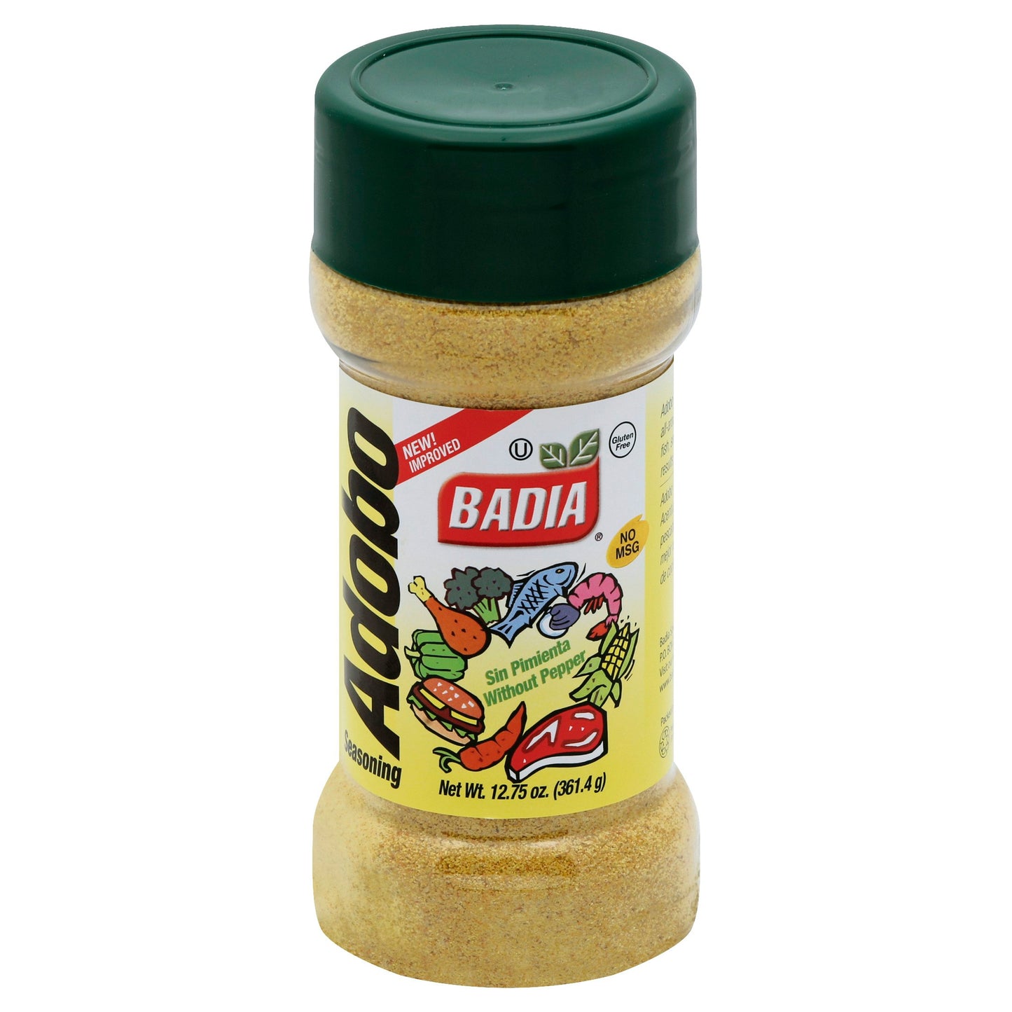 Badia Seasoning Adobo Without Pepper 12.75 Oz Pack of 12