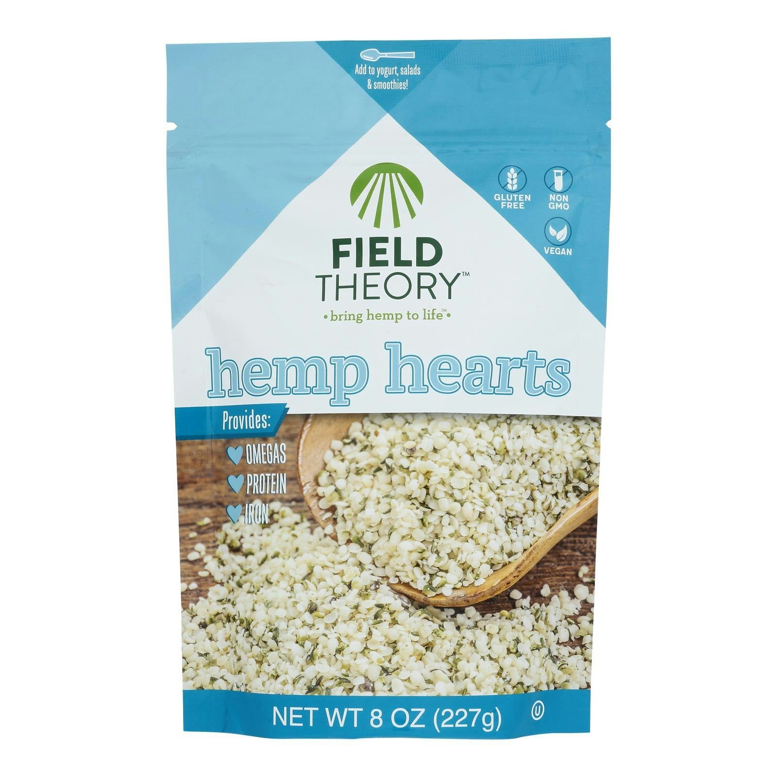 Field Theory - Hemp Hearts 8 oz (Pack of 8)