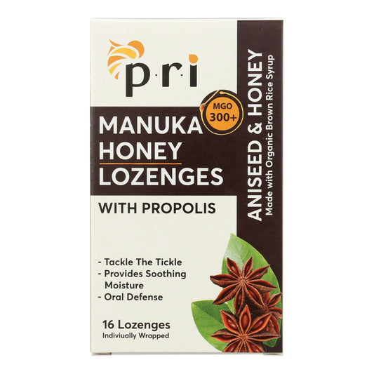 Pri Lozenge Propolis Aniseed 16 Pc (Pack Of 3)