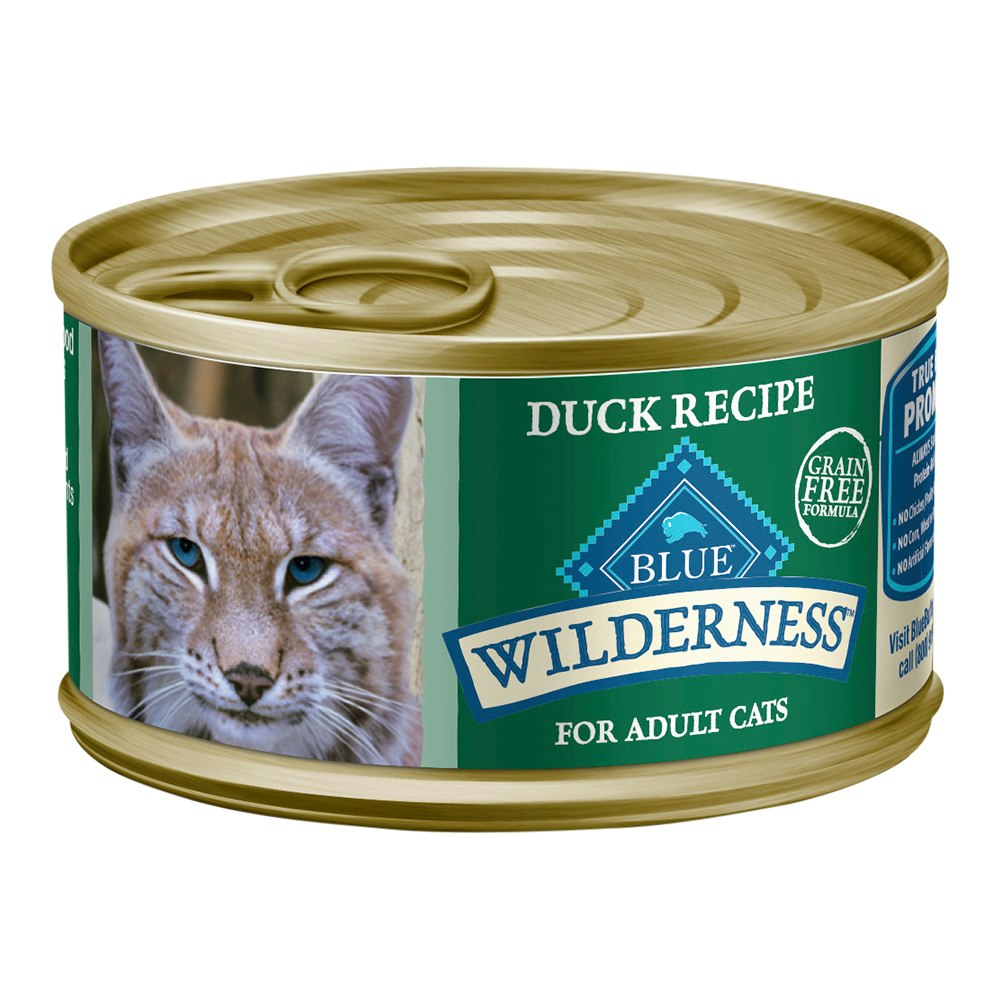 Blue Buffalo Food Cat Duck Gluten Free 3 Oz Pack of 24