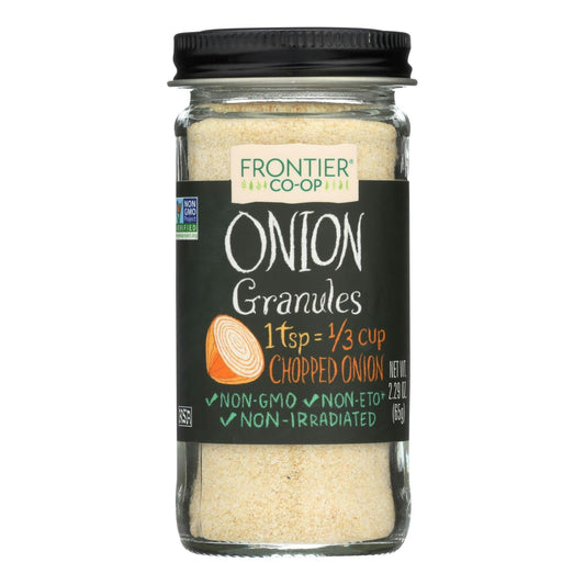 Frontier Herb Onion - Granules - White - 2.29 oz