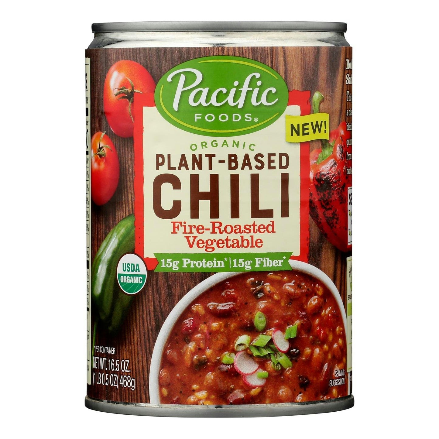 Pacific Foods Chili Fire Roasted Vegetable 16.5 Fo Pack of 12