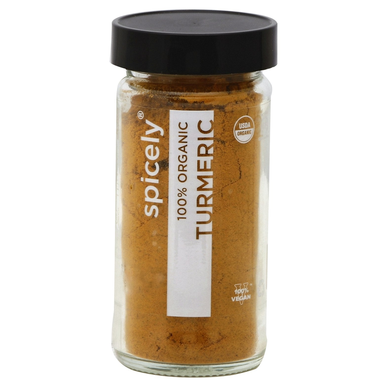 Spicely Organics Spice Turmeric Jar 1.7 Oz Pack of 3