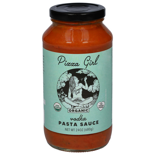 Pizza Girl Inc Sauce Pasta Vodka Organic 24 Oz (Pack of 6)