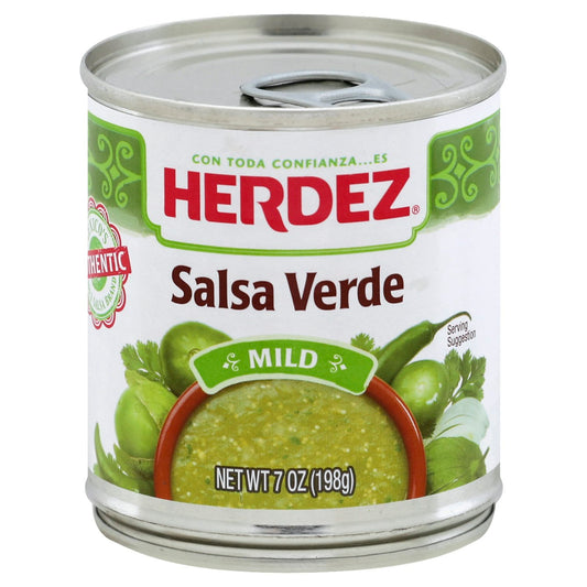 Herdez Salsa Verde Green 7 oz (Pack of 12)