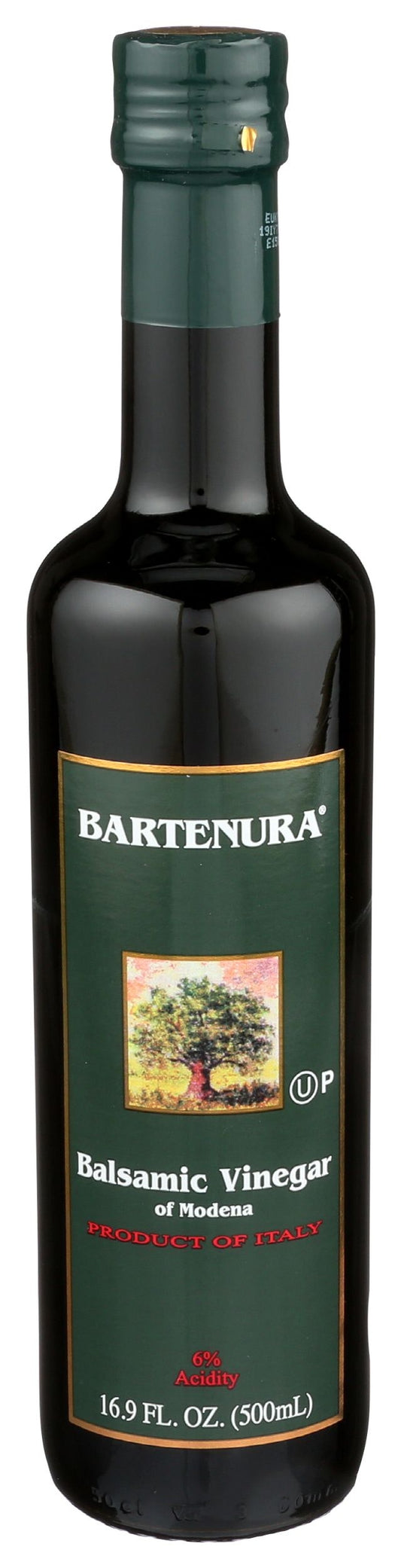 Bartenura Balsamic Vinegar - 16.9 Fluid Ounce (Pack of 6)