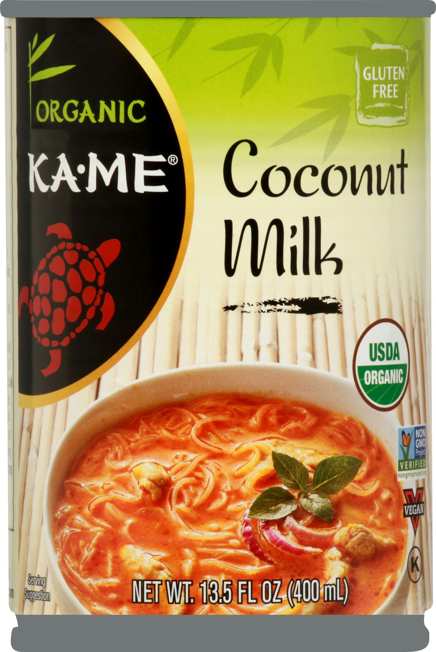 Ka Me Coconut Milk Organic 13.5 Fo Pack of 12