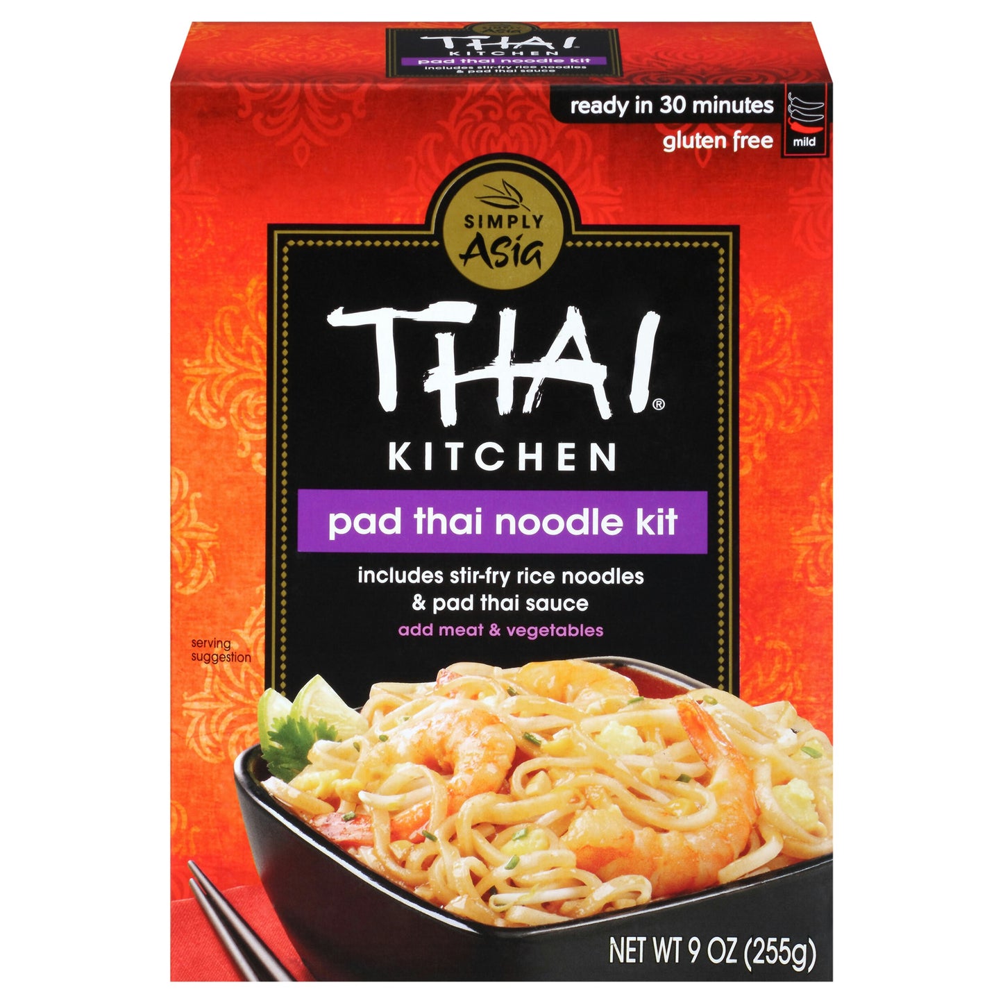 Thai Kitchen Noodle Stir fry Pad Thai Gluten Free 9 oz (Pack of 12)