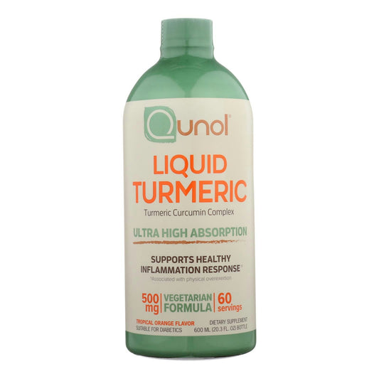 Qunol - Turmeric Liquid 500mg 20.3 Fl. Oz Pack of 1