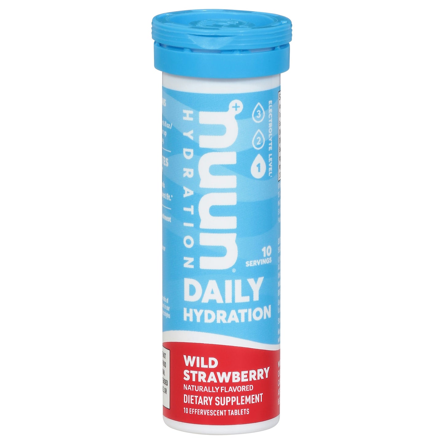 Nuun Daily Strawberry 10 Tablets (Pack of 8)