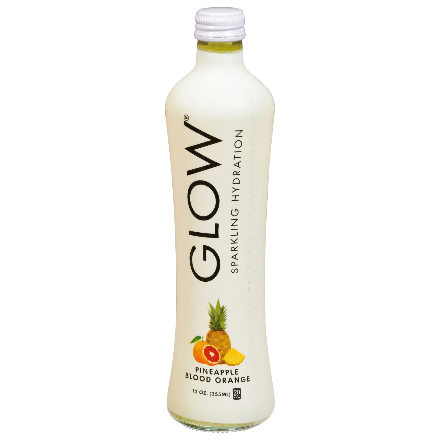 Glow Beverages Hydrate RTD Blood Orange 12 Fl Oz (Pack of 12)