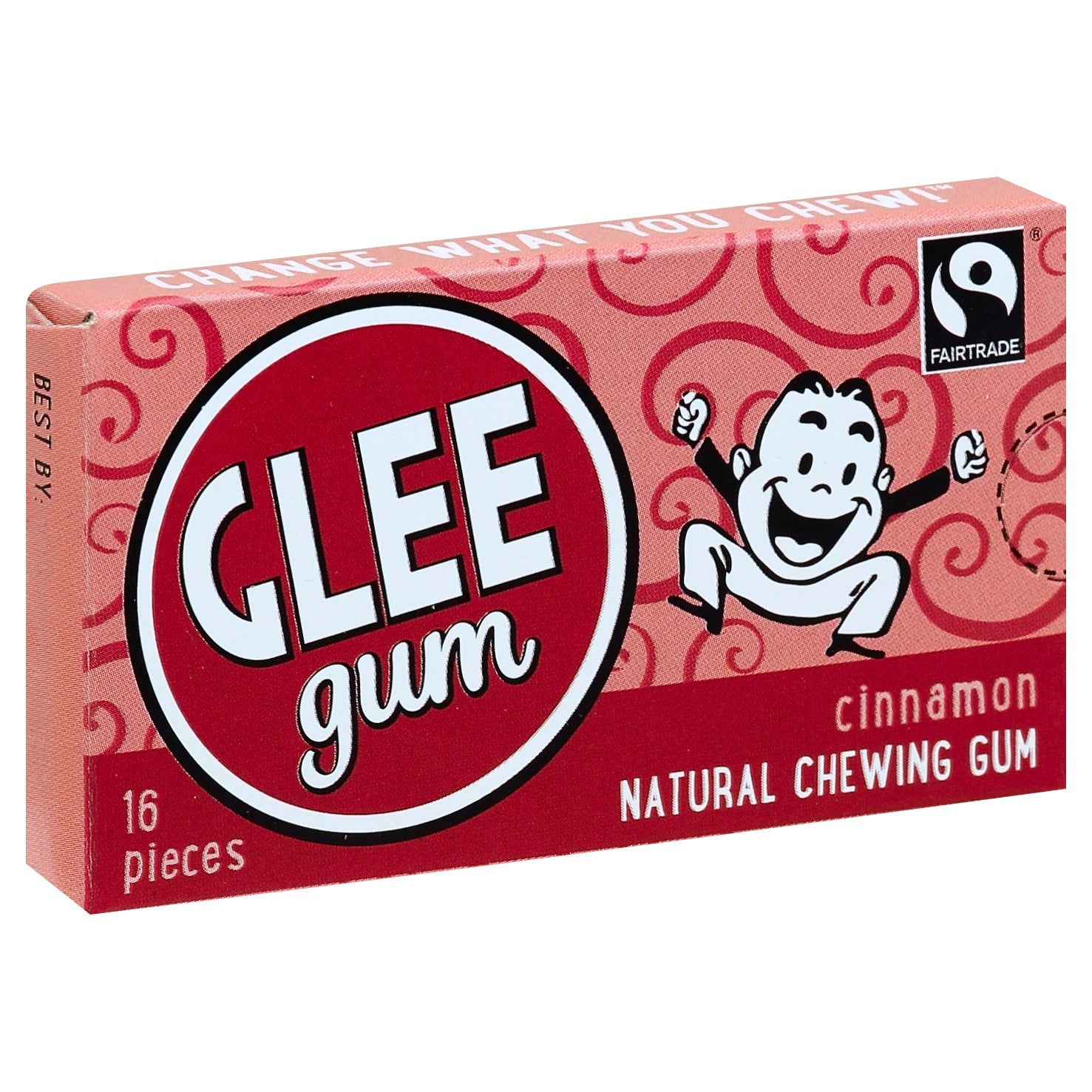 Glee Gum Gum Cinnamon 16 Pc Pack of 12