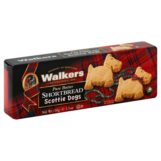 Walkers Shortbread Scotti Dog 3.9 oz (Pack of 12)