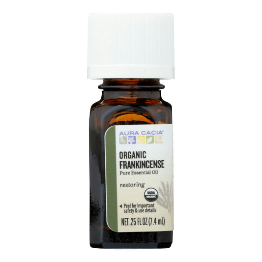 Aura Cacia - Organic Essential Oil - Frankincense - .25 fl. oz