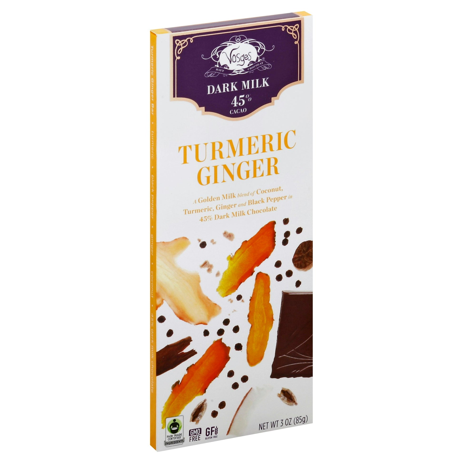 Vosges Haut Ginger Turmeric 3 oz (Pack of 12)