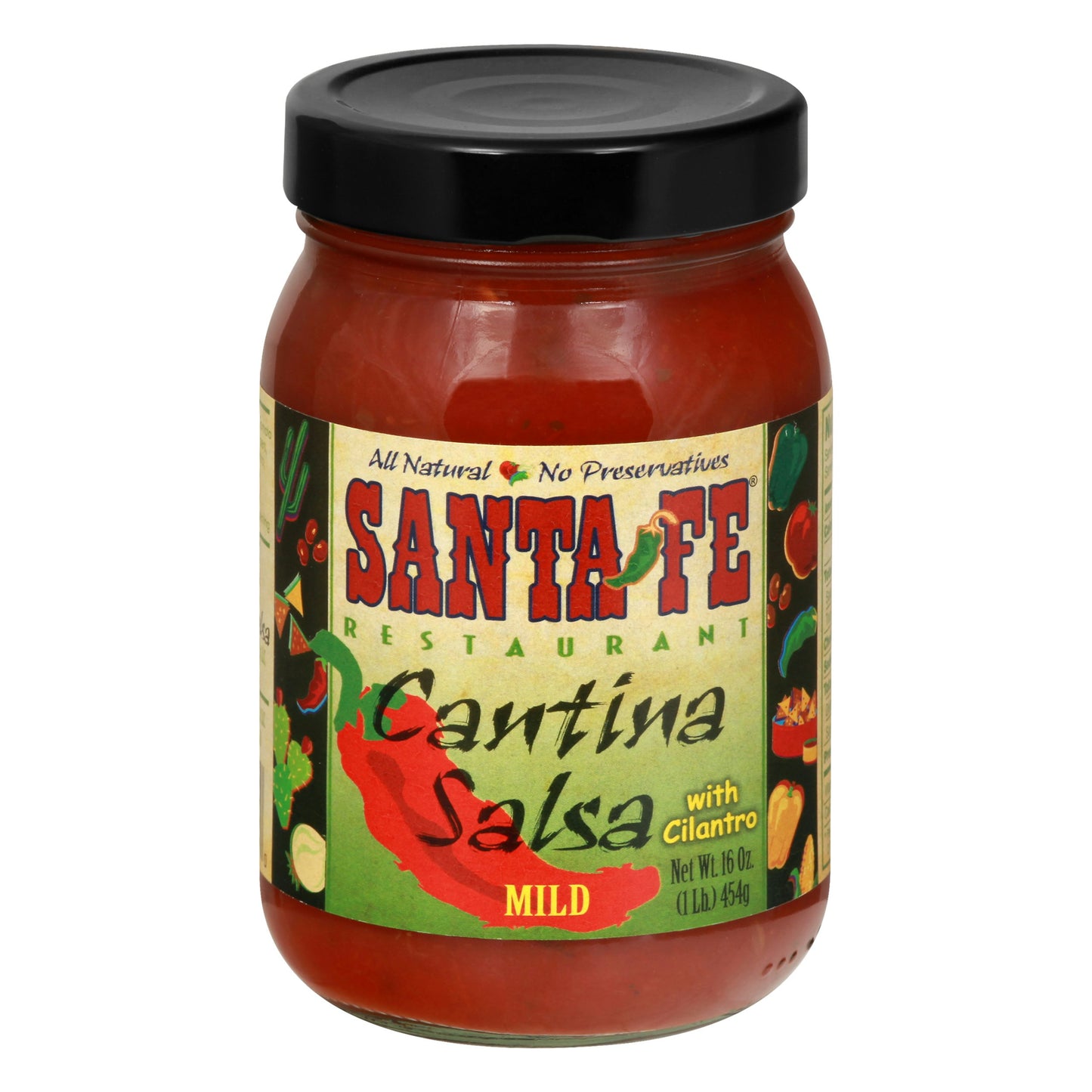 Santa Fe Restaurant Salsa Salsa Mild Cantina 16 oz (Pack of 6)