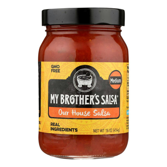 My Brother's Salsa  - House - Medium 16 oz (Pack of 6)