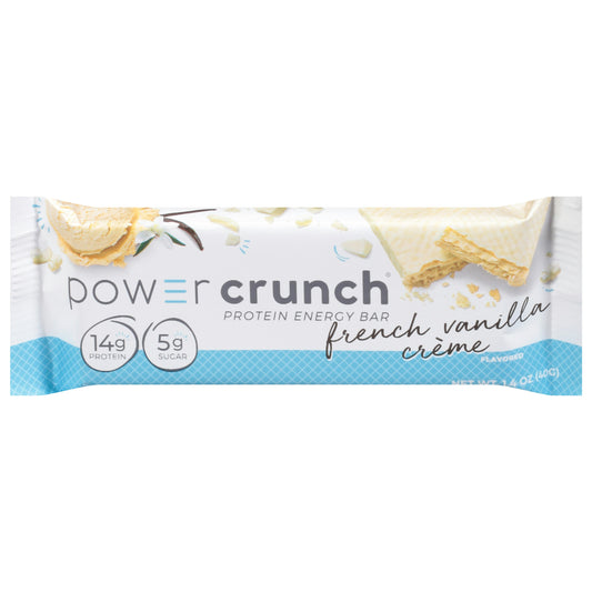 Power Crunch Bar Protein French Vanilla Cream 40 Gm (Pack of 12)