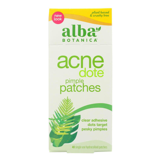 Alba Botanica - Acnedote Pimple Patches - 40 count 40 Ea Pack of 1