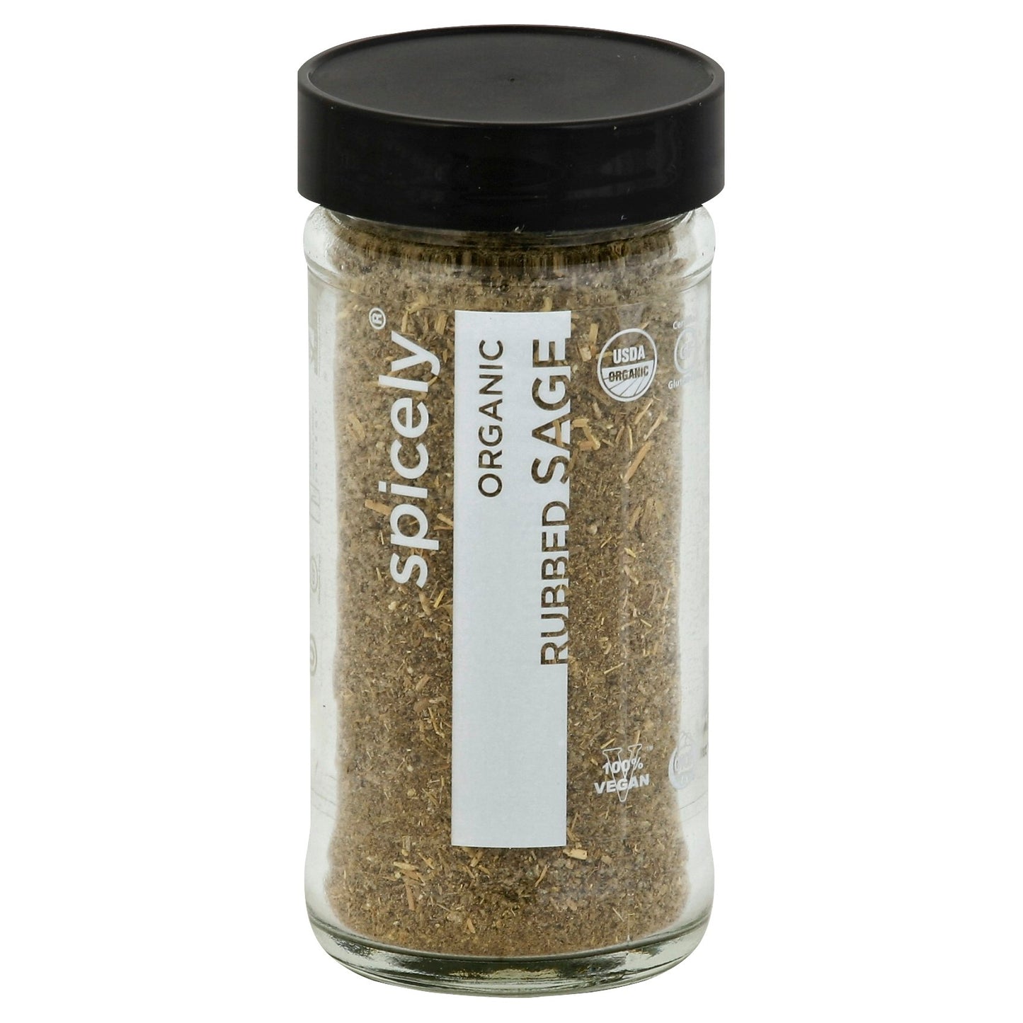 Spicely Organics Spice Sage Jar 0.6 Oz Pack of 3